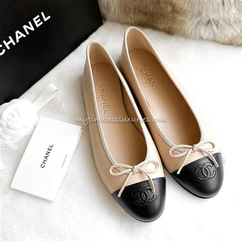 chanel ballet flats colors|where to buy chanel flats.